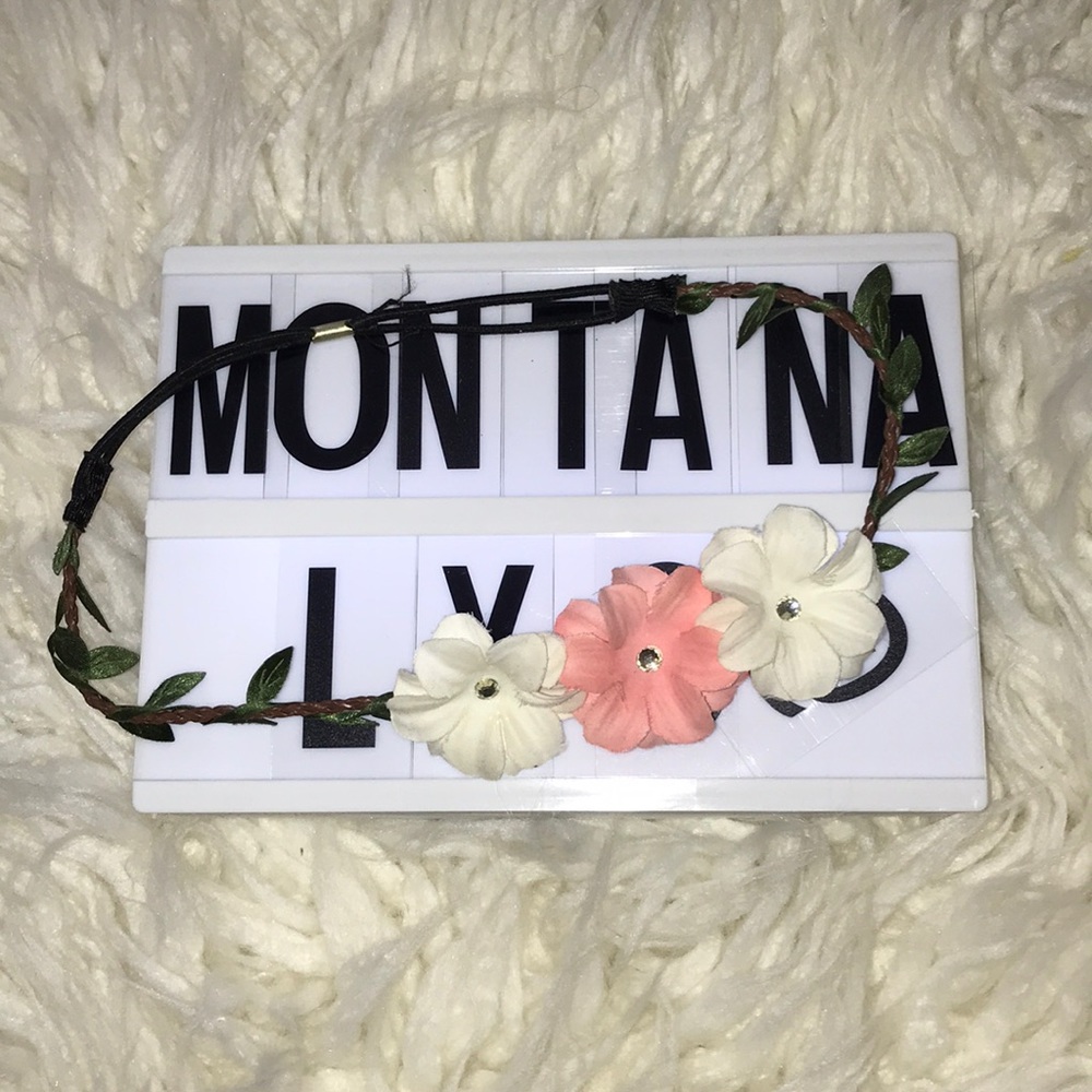 Flower headband
